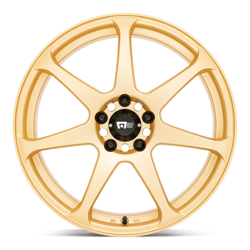Motegi MR154 BATTLE Alloy Wheel 17x8 ET43 5x112 Gold 66.56mm CB