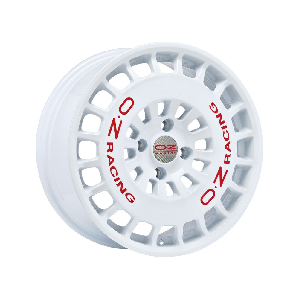 OZ Sport RR40 Alloy Wheel 18x8.0 ET35 5x100 Race White Red Lettering