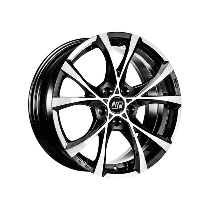 MSW Urban Cross CROSS OVER Alloy Wheel 19x8 ET29 5x120 Gloss Black Full Polished 72.6mm CB