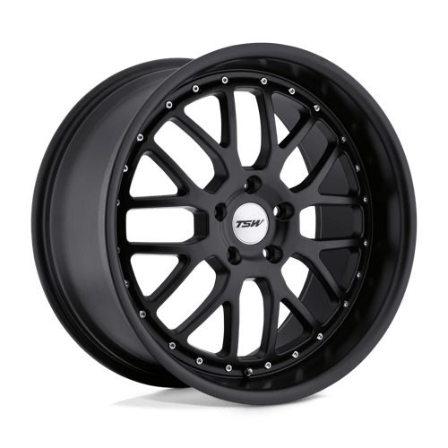 TSW VALENCIA Alloy Wheel 20x10 ET40 5x112 Matt Black 72.1mm CB