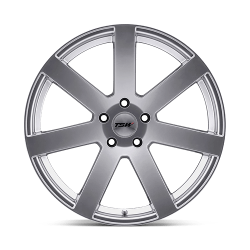 TSW BARDO Alloy Wheel 20x10 ET25 5x120 Hyper Silver 76.1mm CB