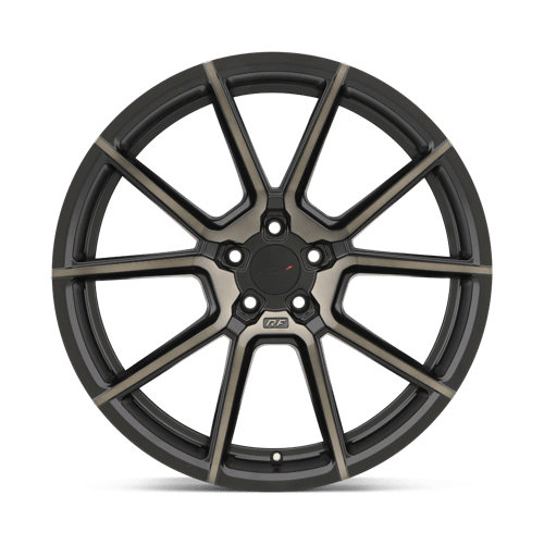 TSW CHRONO Alloy Wheel 19x9 ET15 5x120 Matt Black With Machined Dark Face 76.1mm CB