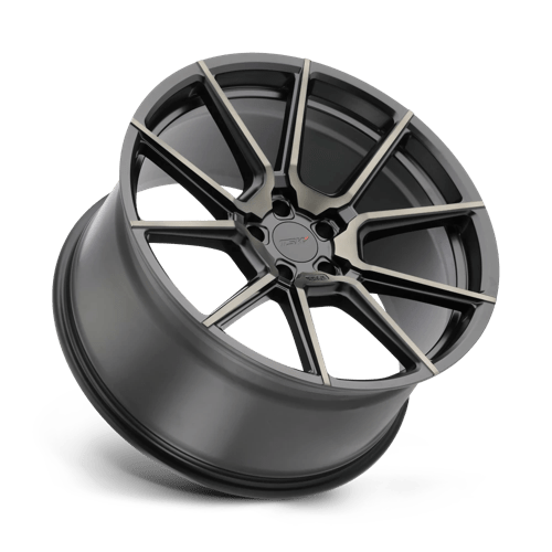 TSW CHRONO Alloy Wheel 19x9 ET15 5x120 Matt Black With Machined Dark Face 76.1mm CB