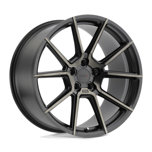 TSW CHRONO Alloy Wheel 19x9 ET15 5x120 Matt Black With Machined Dark Face 76.1mm CB