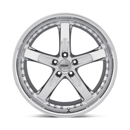 TSW JARAMA Alloy Wheel 19x8 ET35 5x100 Chrome 72.1mm CB