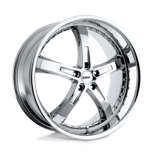 TSW JARAMA Alloy Wheel 19x8 ET35 5x100 Chrome 72.1mm CB