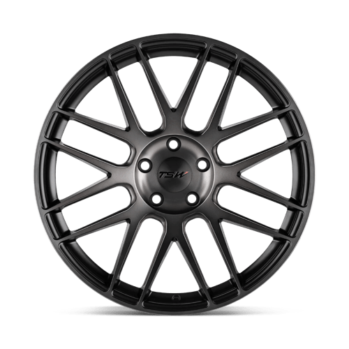 TSW NORD Alloy Wheel 19x9.5 ET40 5x120 Semi Gloss Black Mill Machined Dark 76.1mm CB