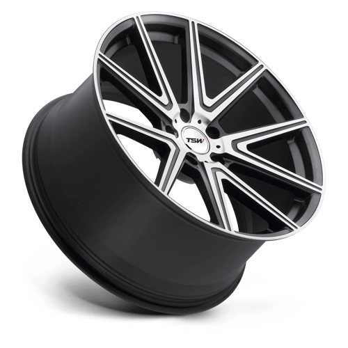 TSW ROUGE Alloy Wheel 19x9.5 ET35 5x120 Gunmetal With Mirror Cut Face 76.1mm CB