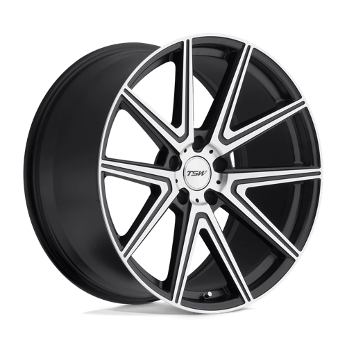 TSW ROUGE Alloy Wheel 19x8.5 ET35 5x100 Gunmetal With Mirror Cut Face 72.1mm CB