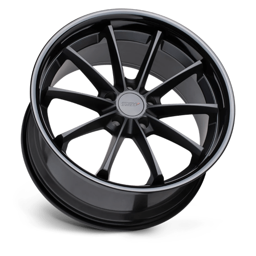 TSW SWEEP Alloy Wheel 20x10 ET40 5x114 Matt Black With Gloss Black Lip 76.1mm CB