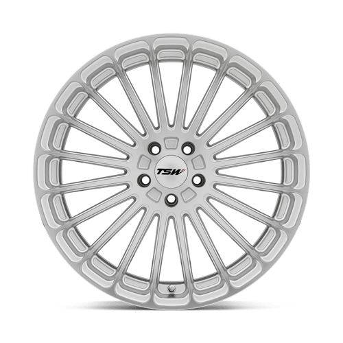TSW TURBINA Alloy Wheel 17x8 ET32 5x112 Titanium Silver Mirror Cut Face 72.1mm CB
