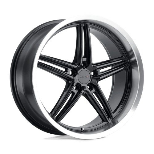 TSW VARIANTE Alloy Wheel 20x10 ET40 5x120 Gloss Black With Machined Lip 76.1mm CB