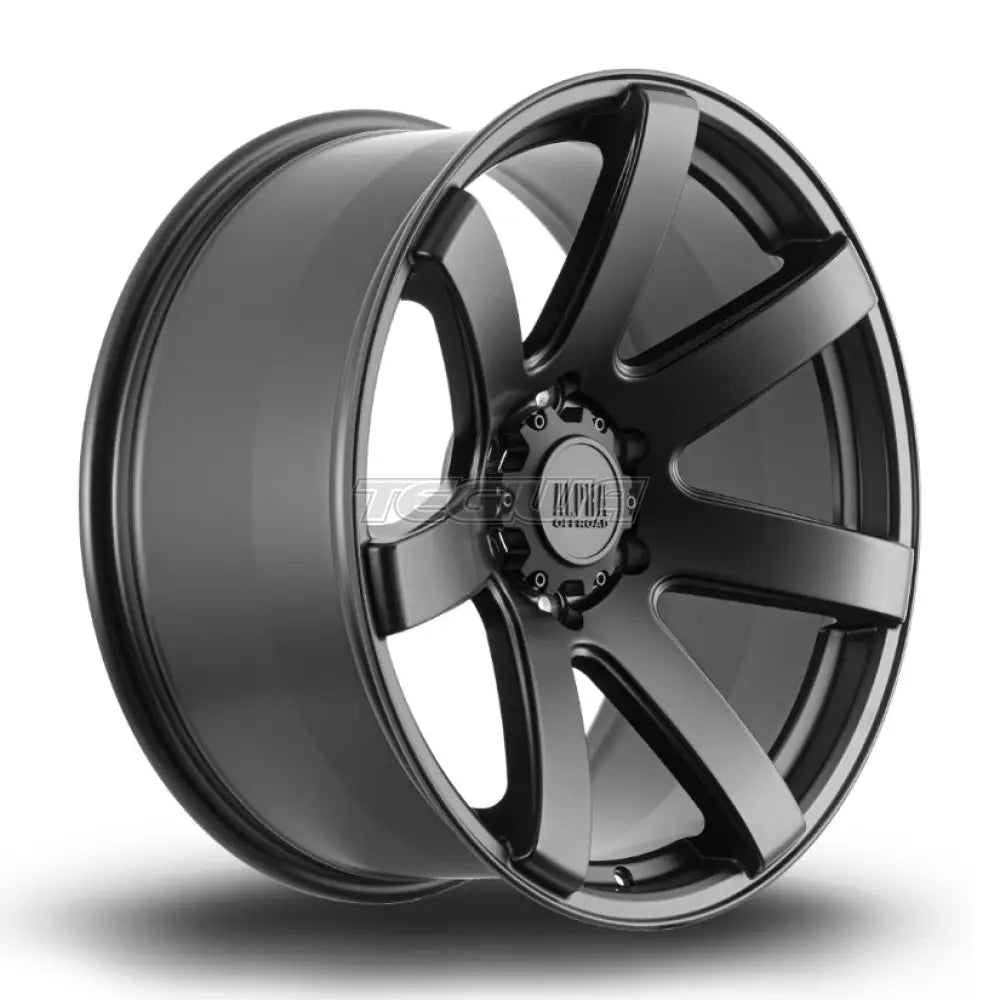 Alpha Offroad Gauntlet Alloy Wheel 18x9 ET15 6x114 Satin Black 66.1mm CB