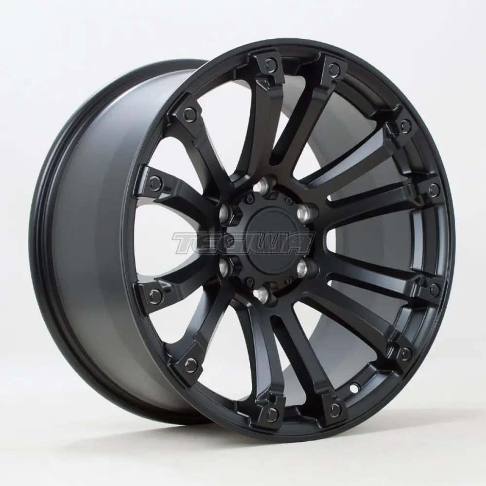 Alpha Offroad Maverick Alloy Wheel 18x9 ET15 6x139 Satin Black 106.1mm CB