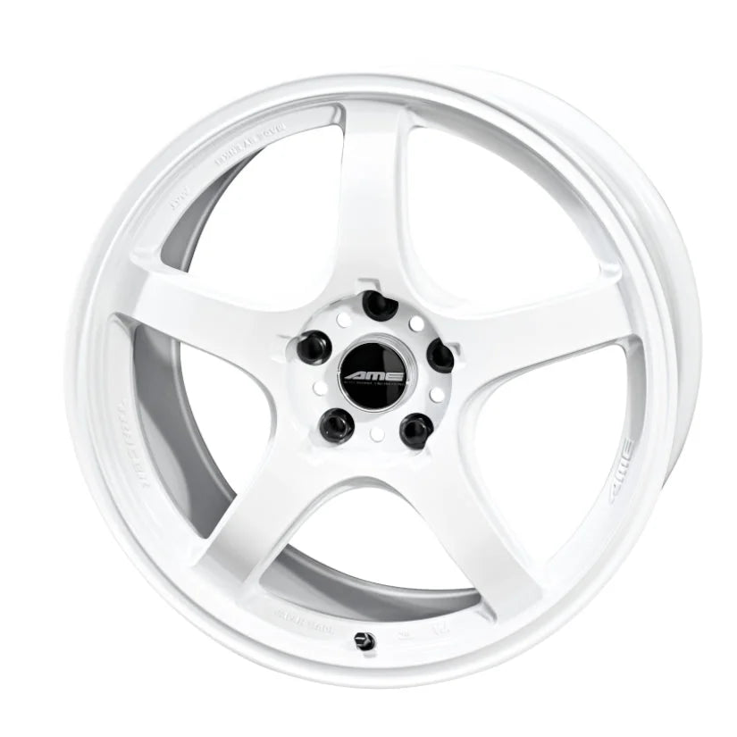 AME TRACER GTV Alloy Wheel 17x7.5 ET44 5x100 White