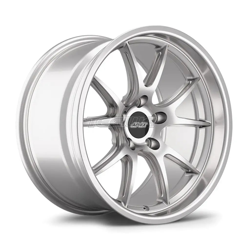 APEX ALLOY WHEEL FL-5 18 X 10.5 ET22 RACE SILVER 5X120MM 72.56MM - CLEARANCE