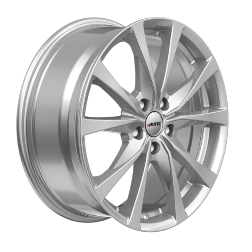 AUTEC Brixen Alloy Wheel 17x7 ET42 5x112 Brilliant Silver 66.5mm CB