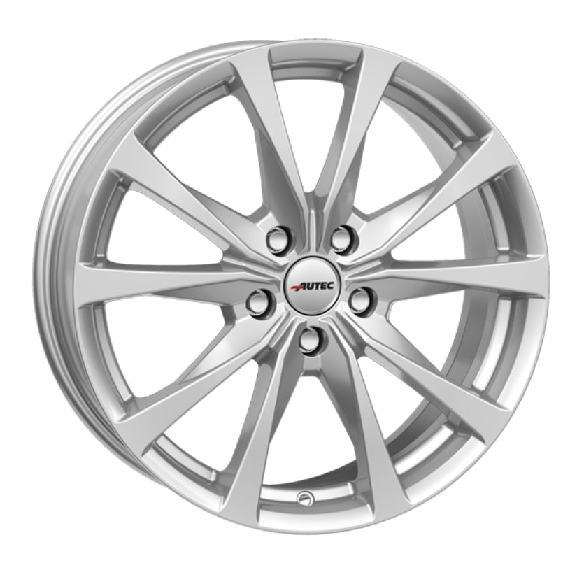 AUTEC Brixen Alloy Wheel 17x7 ET42 5x112 Brilliant Silver 66.5mm CB