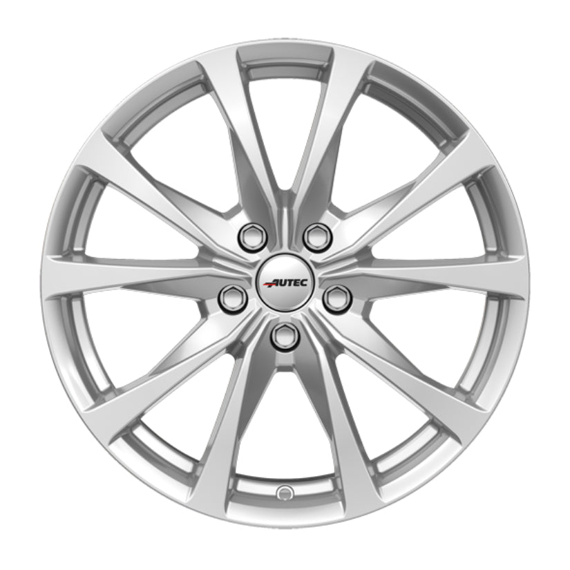 AUTEC Brixen Alloy Wheel 17x7 ET42 5x112 Brilliant Silver 66.5mm CB