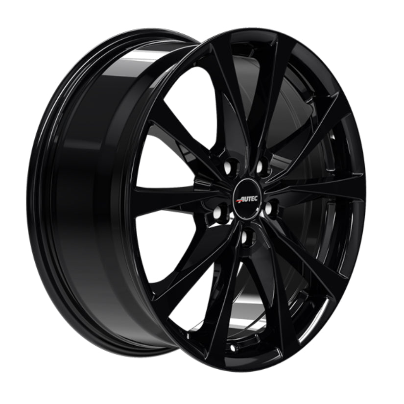 AUTEC Brixen Alloy Wheel 17x7 ET43 5x112 Black 57.1mm CB