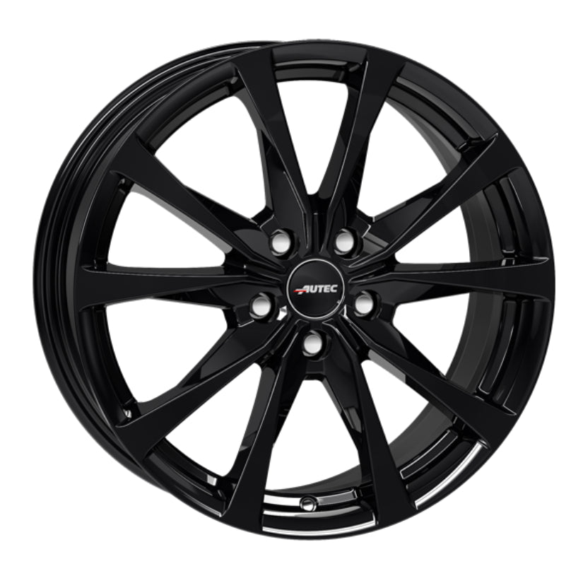 AUTEC Brixen Alloy Wheel 17x7 ET43 5x112 Black 57.1mm CB
