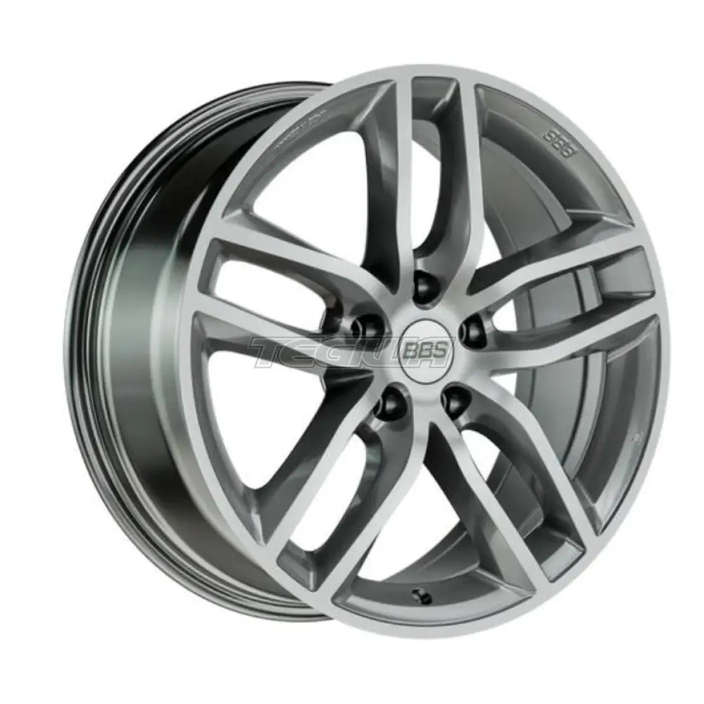 BBS SX Alloy Wheel 18x8 ET30 5x120 Platinum Silver Diamond Cut 82mm CB