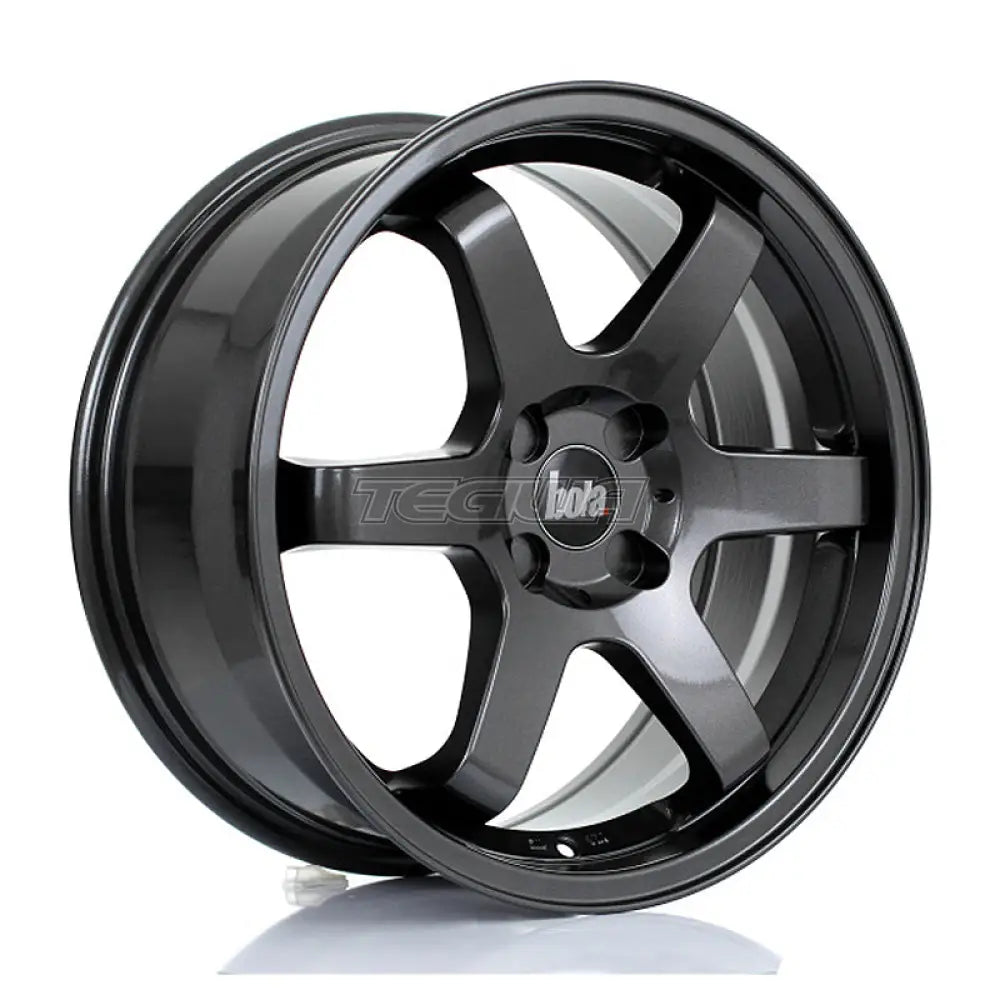 BOLA B1 Alloy Wheel 17x7.5 4x100 ET40 To 45 73.1mm CB Gloss Gunmetal