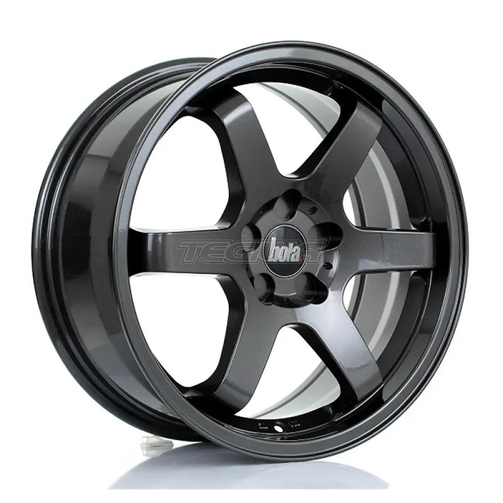 BOLA B1 Alloy Wheel 17x7.5 5x100 ET40 To 45 73.1mm CB Gloss Gunmetal