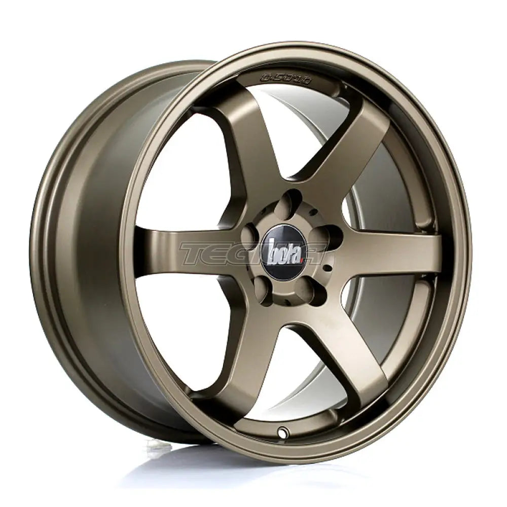 BOLA B1 Alloy Wheel 18x8.5 5x108 ET30 To 45 72.6mm CB Matt Bronze