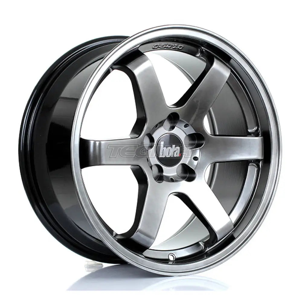 BOLA B1 Alloy Wheel 18x8.5 5x118 ET35 To 45 67.1mm CB Hyper Black