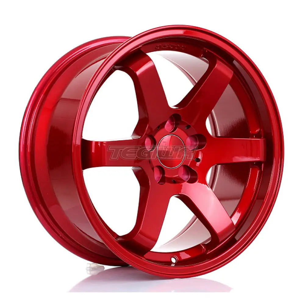 BOLA B1 Alloy Wheel 18x8.5 5x120.65 ET30 To 45 72.6mm CB Candy Red