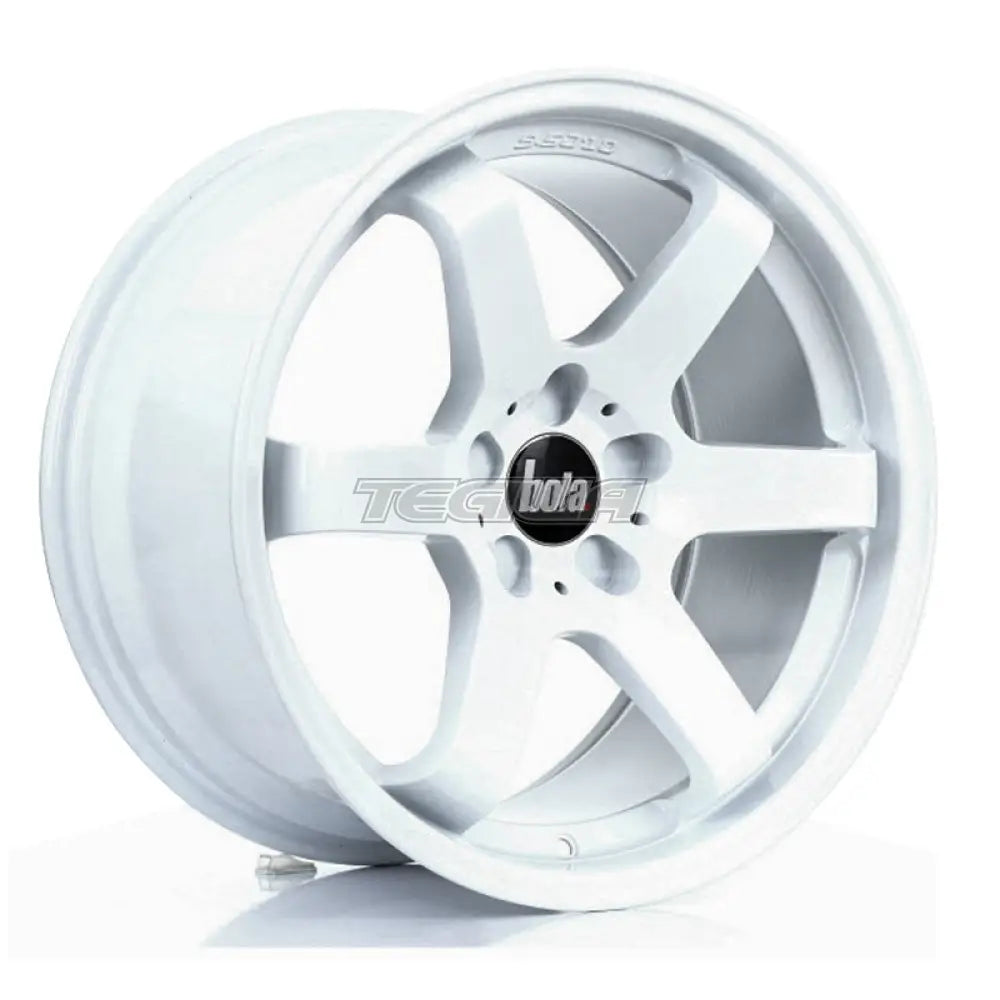 BOLA B1 Alloy Wheel 18x9.5 5x108 ET30 To 45 72.6mm CB White