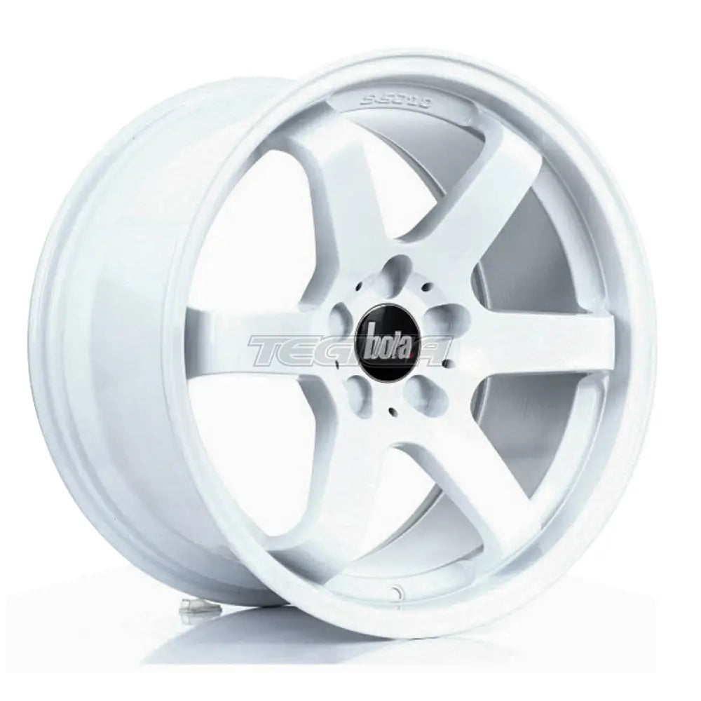 BOLA B1 Alloy Wheel 18x9.5 5x110 ET30 To 45 72.6mm CB White