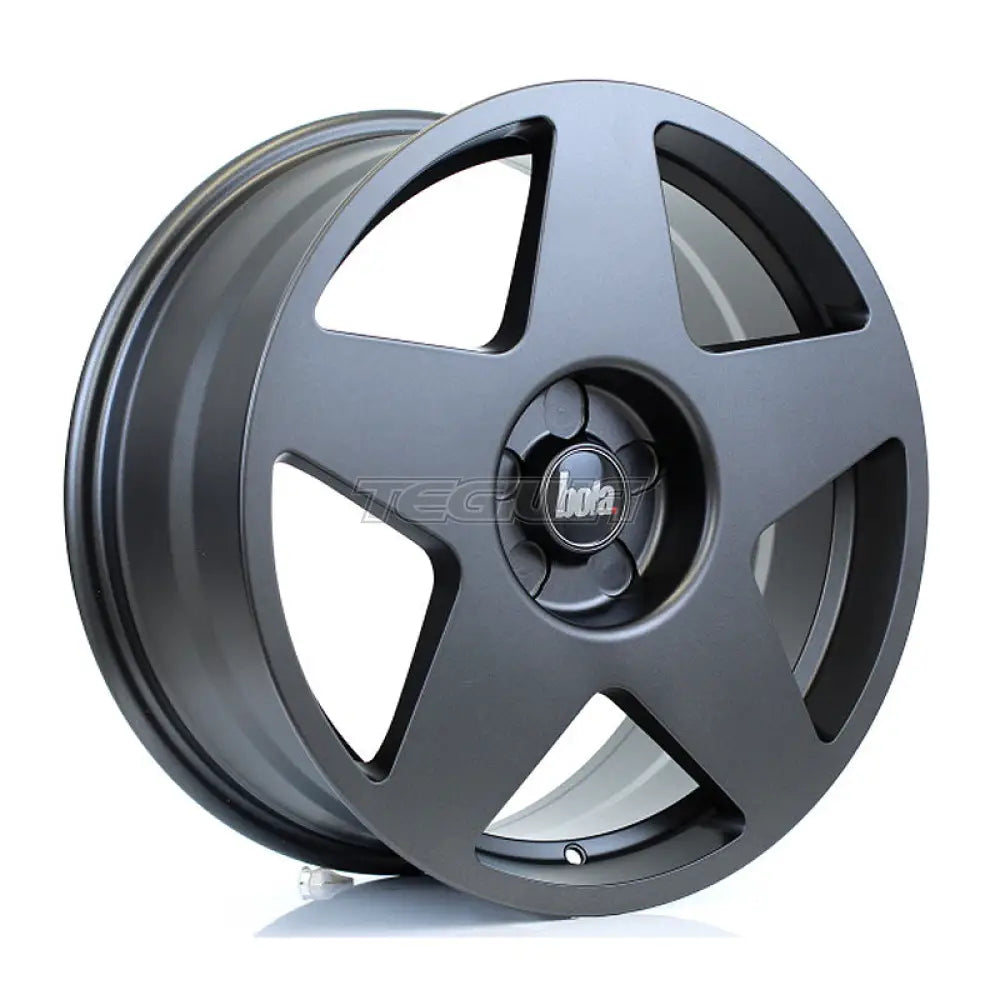 BOLA B10 Alloy Wheel 18x8 5x108 ET30 To 45 72.6mm CB Matt Gunmetal