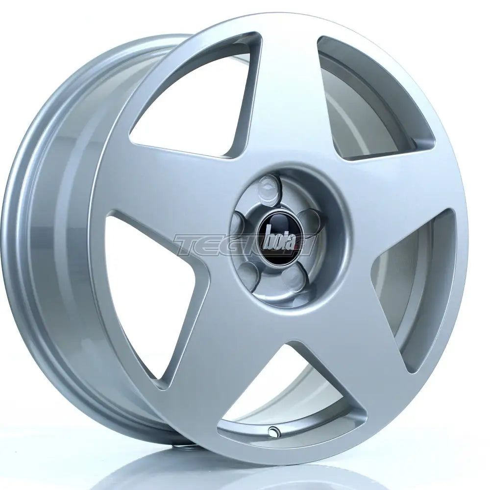 BOLA B10 Alloy Wheel 18x8 5x120 ET30 To 45 72.6mm CB Crystal Silver