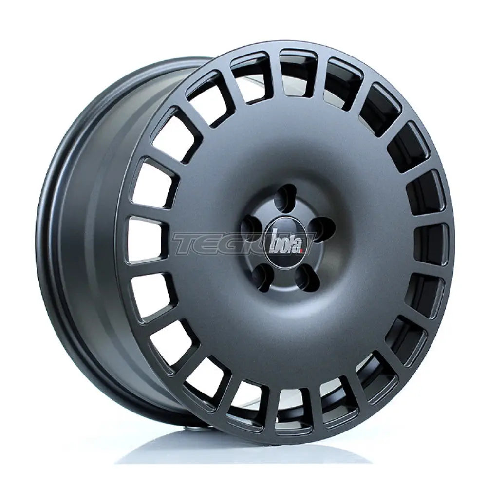 BOLA B12 Alloy Wheel 19x8.5 5x105 ET25 To 45 72.6mm CB Matt Gunmetal