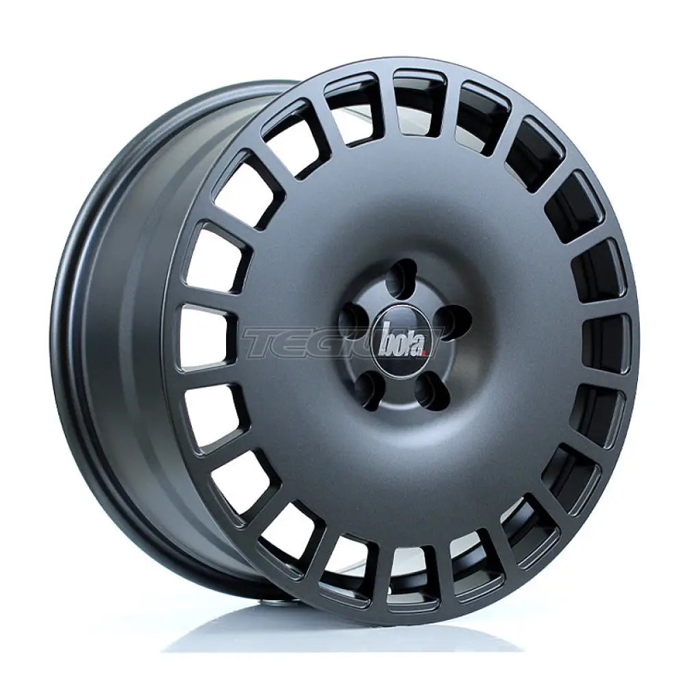 BOLA B12 Alloy Wheel 19x8.5 5x110 ET25 To 45 72.6mm CB Matt Gunmetal