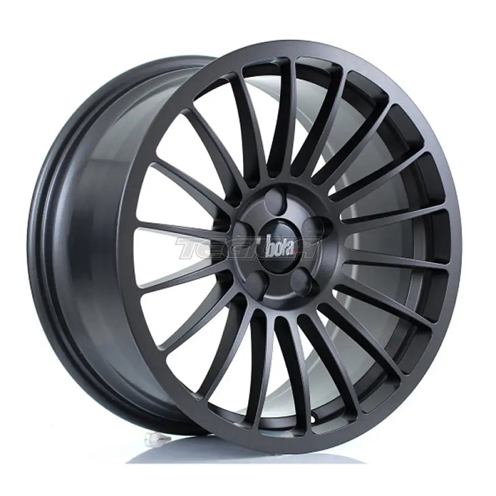 BOLA B14 Alloy Wheel 18x8.5 5x105 ET30 To 45 72.6mm CB Matt Gunmetal