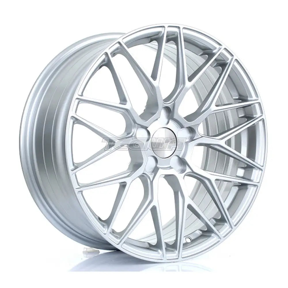 BOLA B17 Alloy Wheel 19x8.25 5x100 ET40 To 45 72.6mm CB Crystal Silver