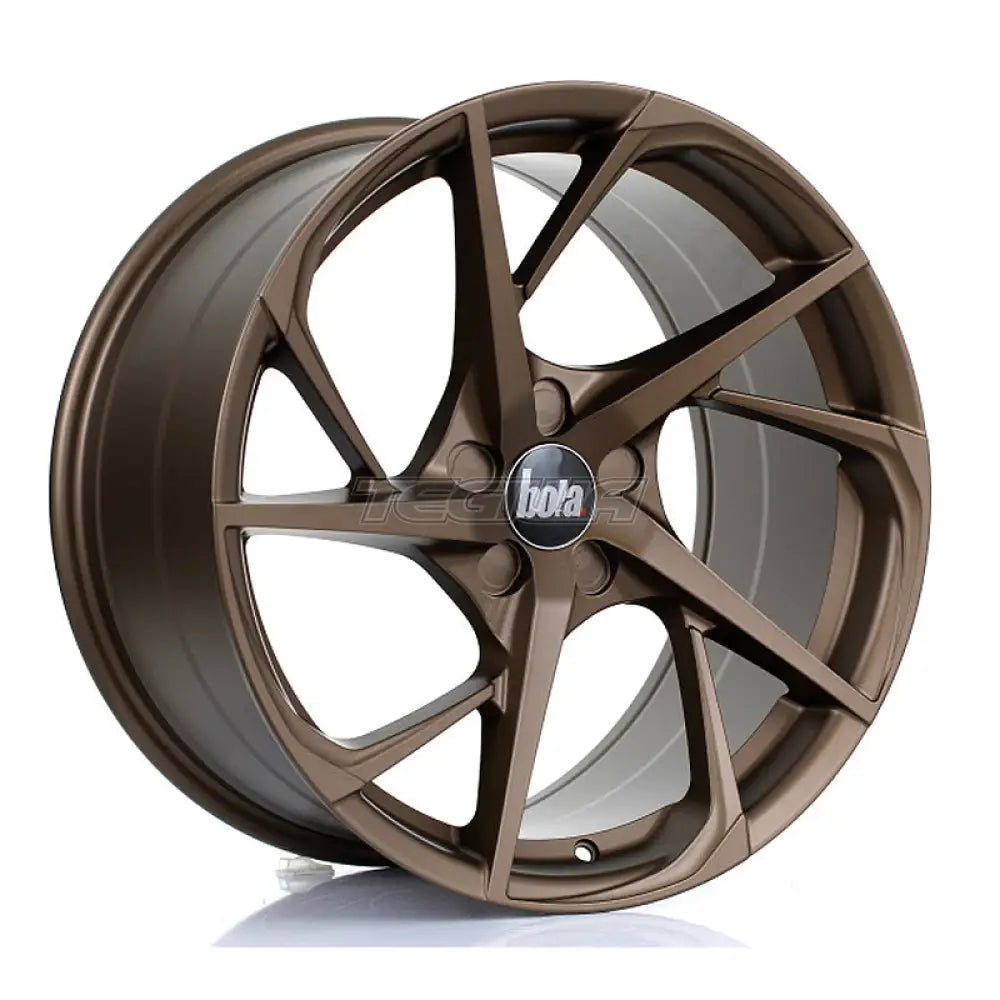 BOLA B18 Alloy Wheel 19x9.5 5x114 ET25 To 45 72.6mm CB Matt Bronze