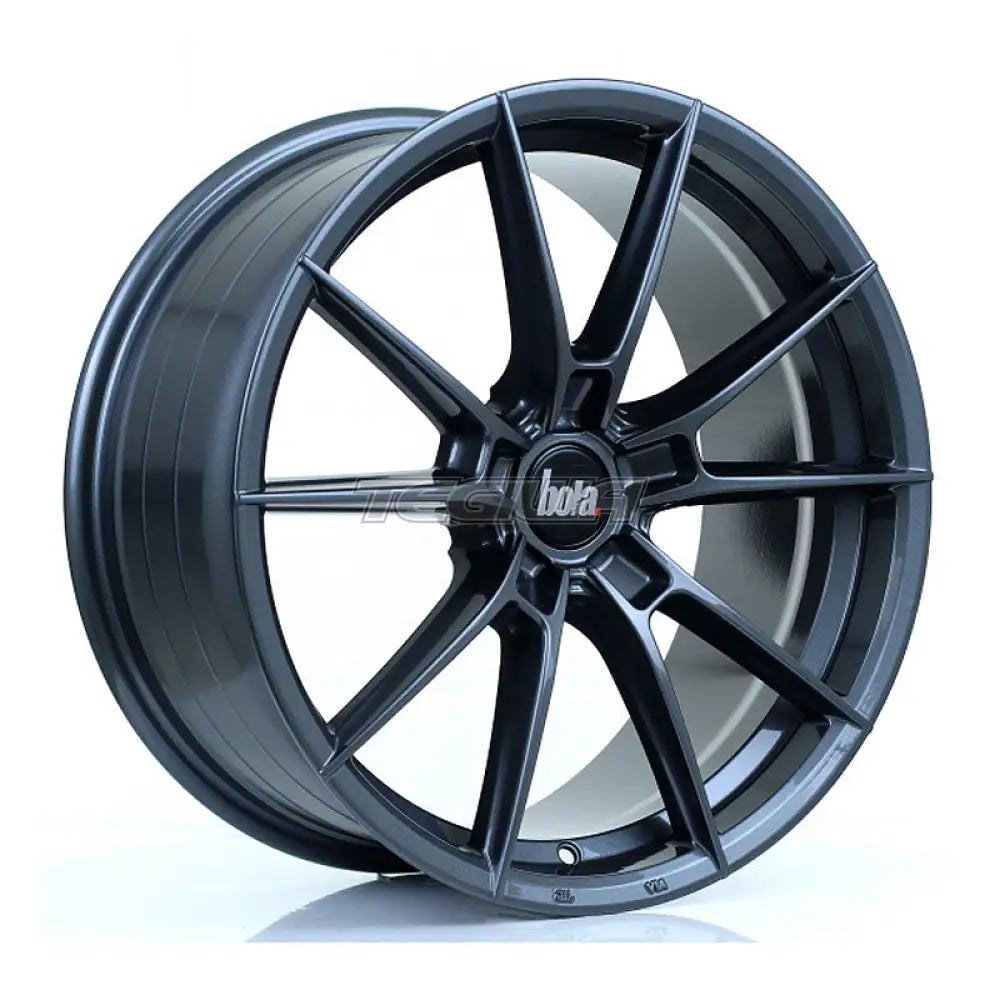 BOLA B19 Alloy Wheel 18x8 5x120 ET35 To 45 72.6mm CB Gloss Gunmetal