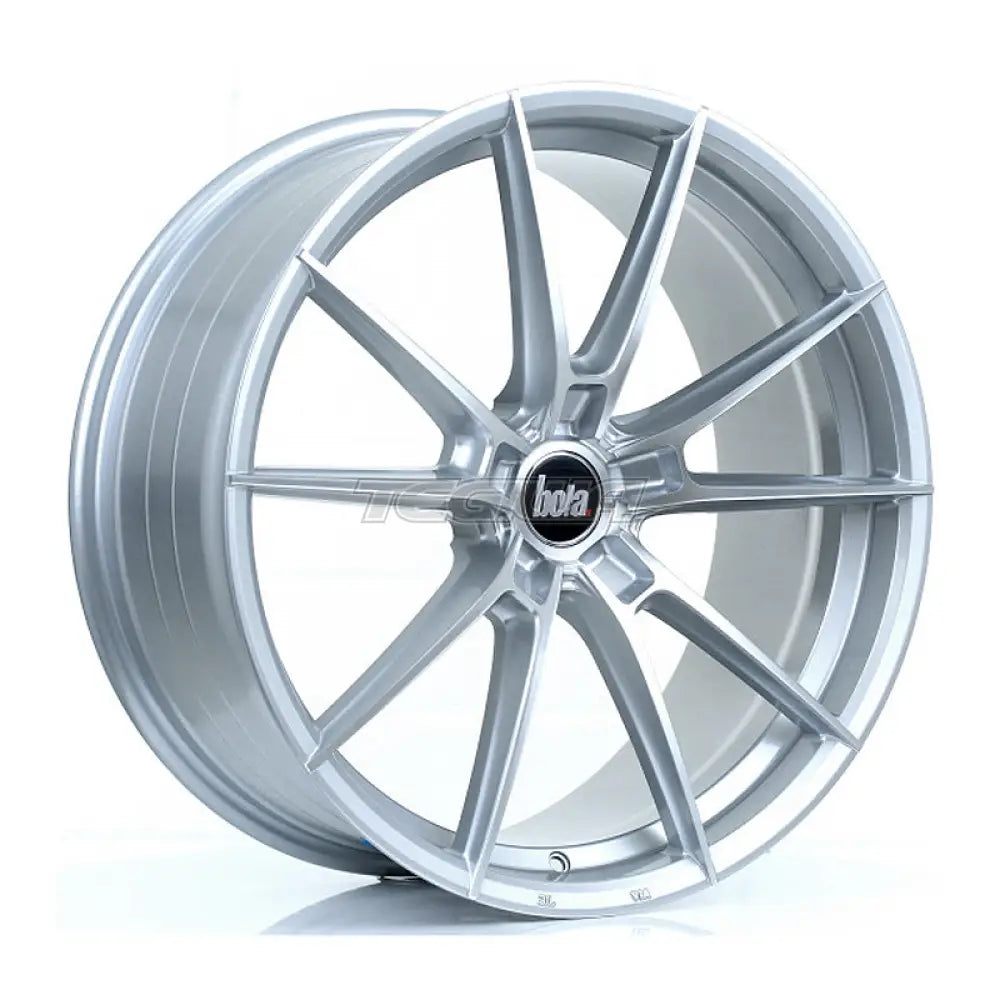 BOLA B19 Alloy Wheel 20x8.5 5x108 ET40 To 45 72.6mm CB Silver Polished Face