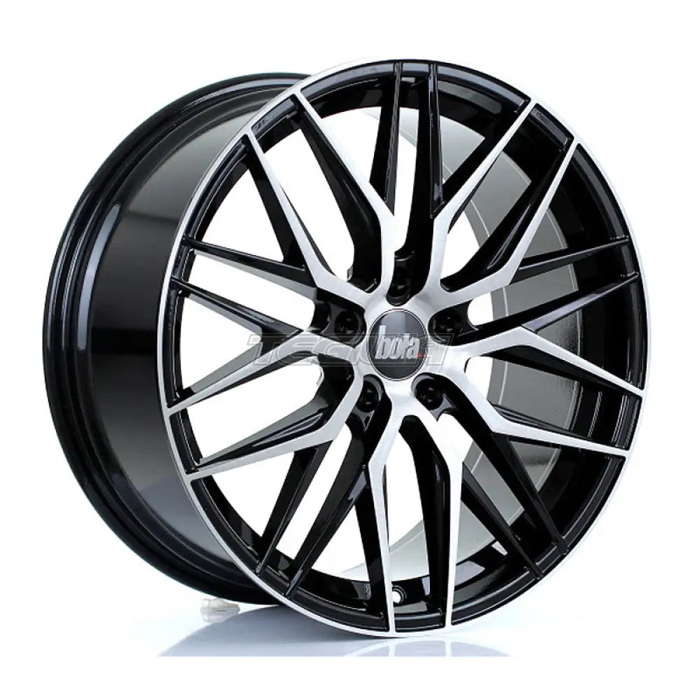 BOLA B22 Alloy Wheel 20x9 5x120 ET43 72.6mm CB Black Brushed Face