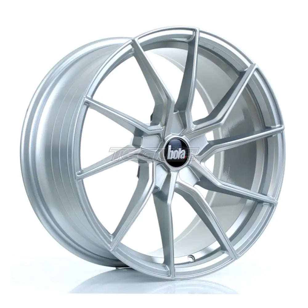 BOLA B25 Alloy Wheel 18x8.5 5x115 ET25 To 45 72.6mm CB Crystal Silver