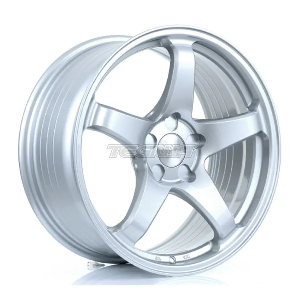 BOLA B2R Alloy Wheel 18x8.5 5x105 ET40 To 45 72.6mm CB Crystal Silver