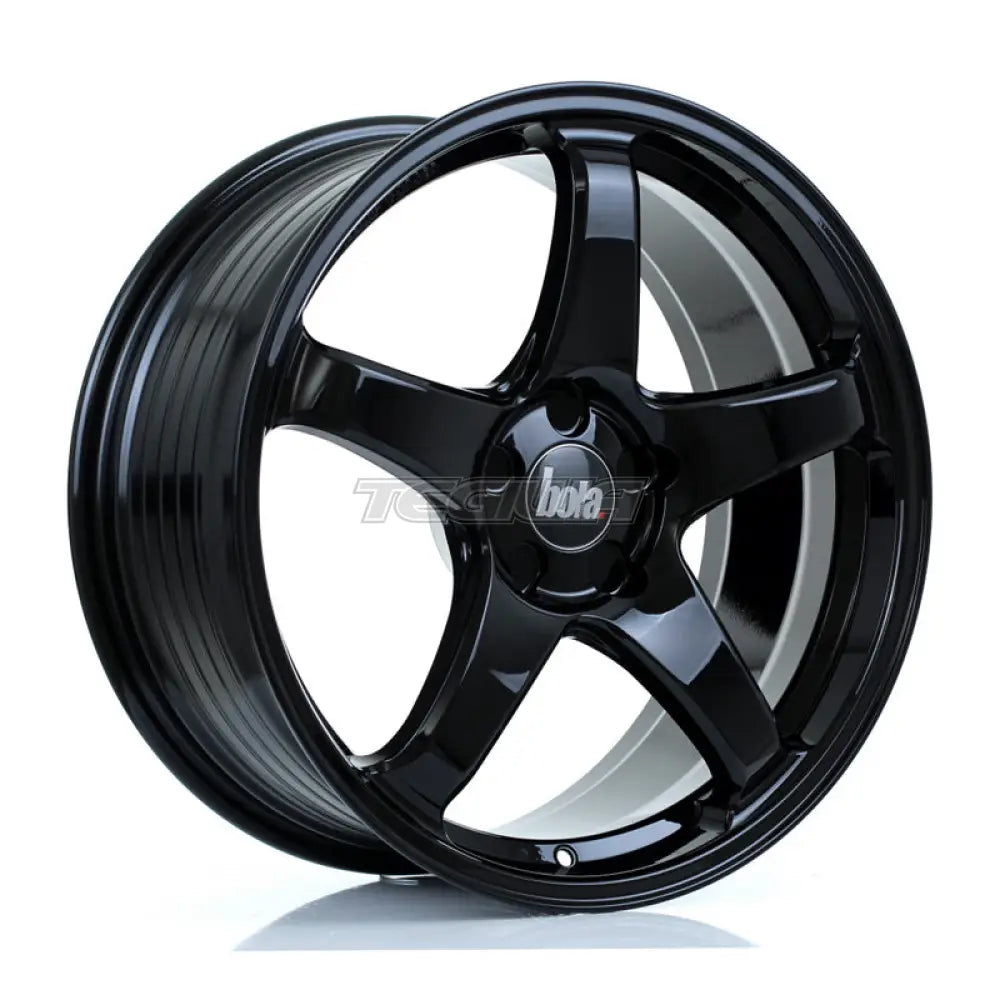 BOLA B2R Alloy Wheel 19x8.5 5x100 ET25 To 45 72.6mm CB Gloss Black