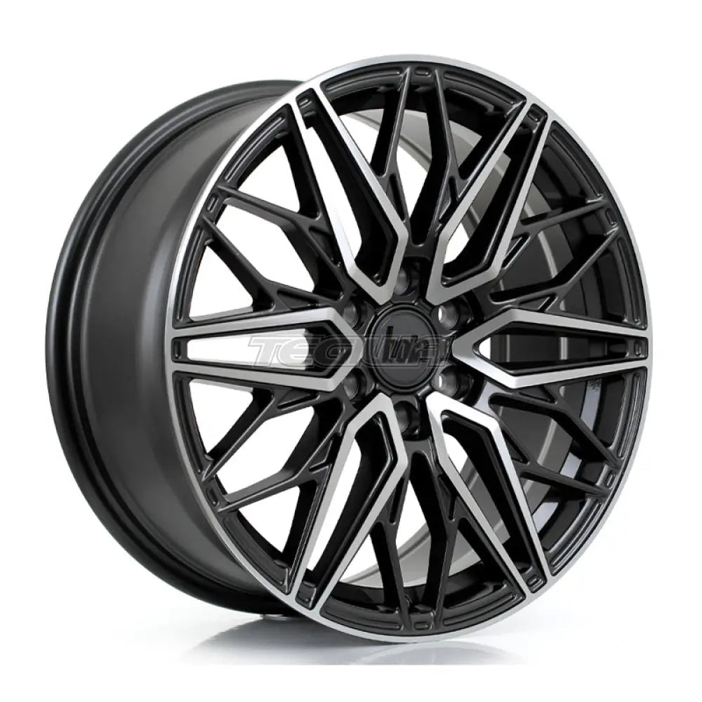 BOLA B32 Alloy Wheel 18x8 6x120 ET50 74.6mm CB Gloss Gunmetal Polished Face