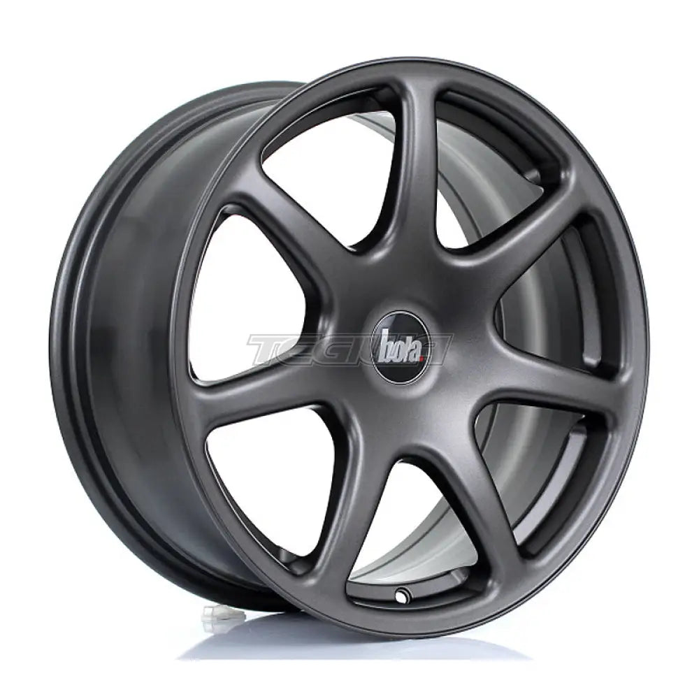 BOLA B7 Alloy Wheel 17x7.5 4x100 ET40 To 45 72.6mm CB Matt Gunmetal