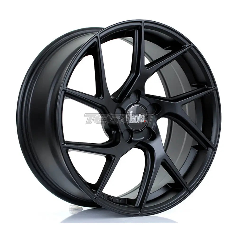BOLA FLA Alloy Wheel 19x8.5 5x100 ET20 To 58 72.6mm CB Matt Black