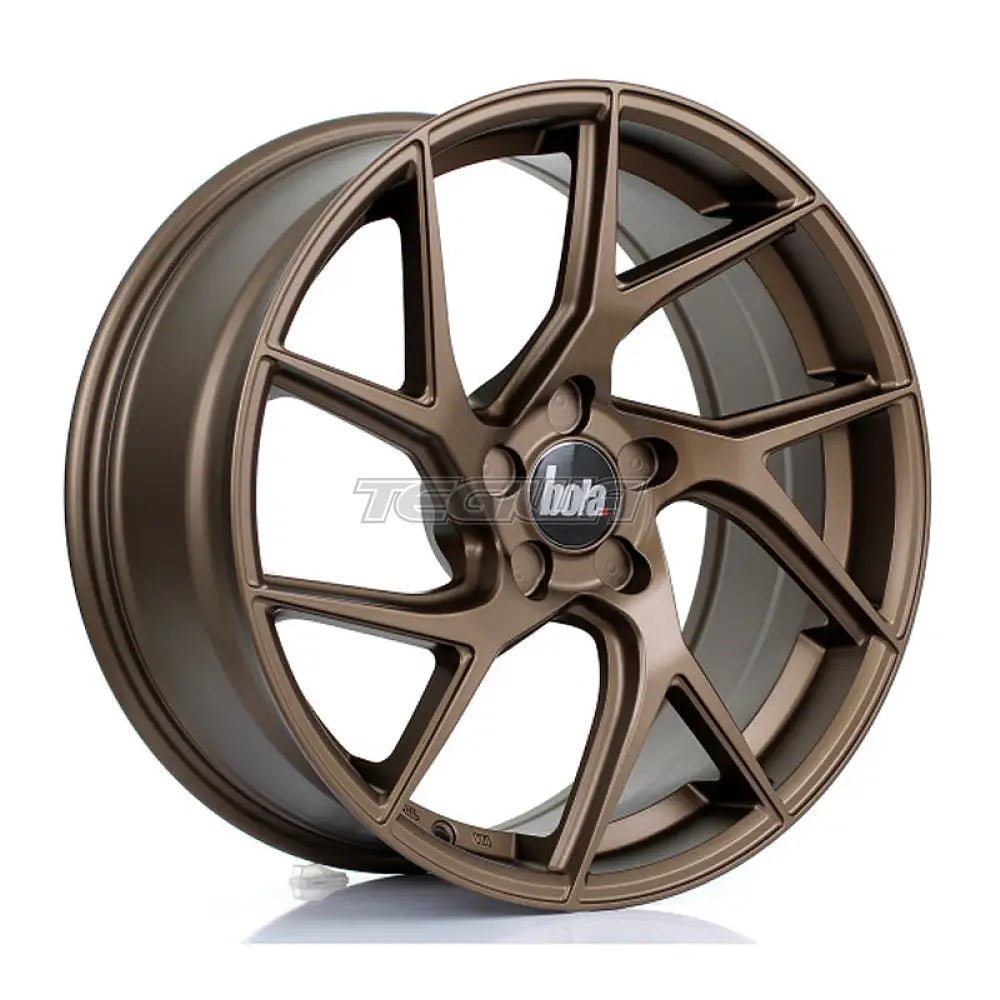 BOLA FLA Alloy Wheel 19x8.5 5x118 ET20 To 58 72.6mm CB Matt Bronze